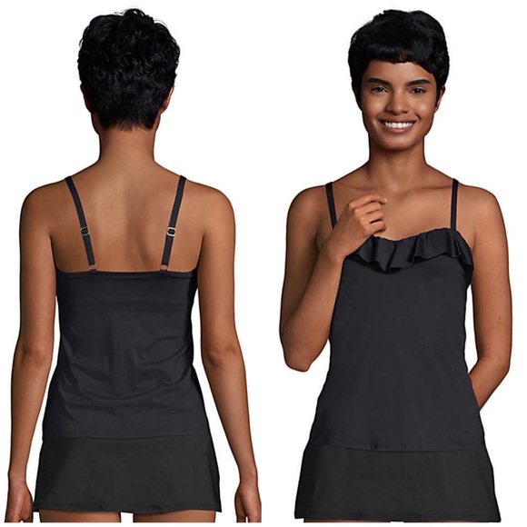 Lands End Tankini black - Picture 4 of 7